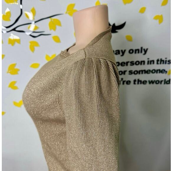 Lauren Ralph Lauren Women’s Rib Knit Blouson Sleeve Long Sleeve Sweater Size Xl - Picture 7 of 15